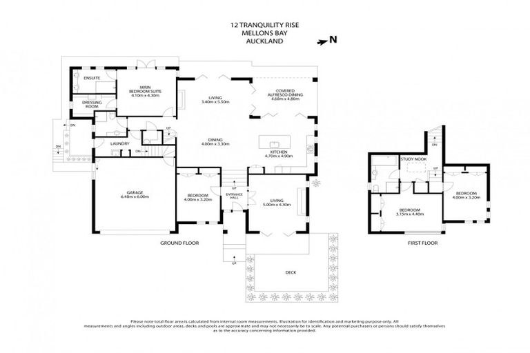 Photo of property in 12 Tranquility Rise, Mellons Bay, Auckland, 2014
