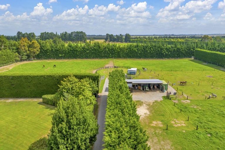 Photo of property in 1217 Hoskyns Road, Kirwee, Christchurch, 7671