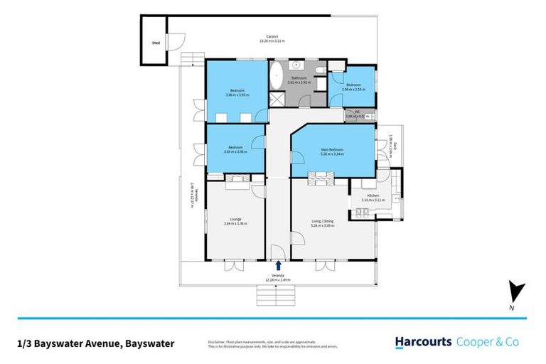 Photo of property in 1/3 Bayswater Avenue, Bayswater, Auckland, 0622