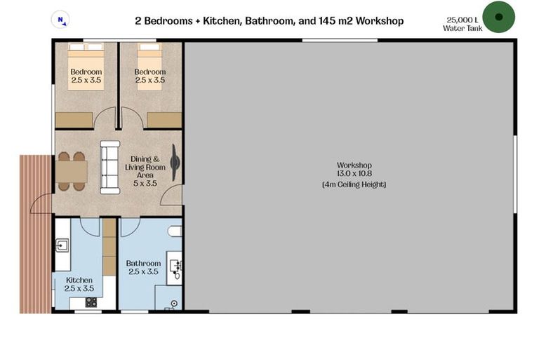 Photo of property in 178 Batty Road, Kingseat, Papakura, 2580