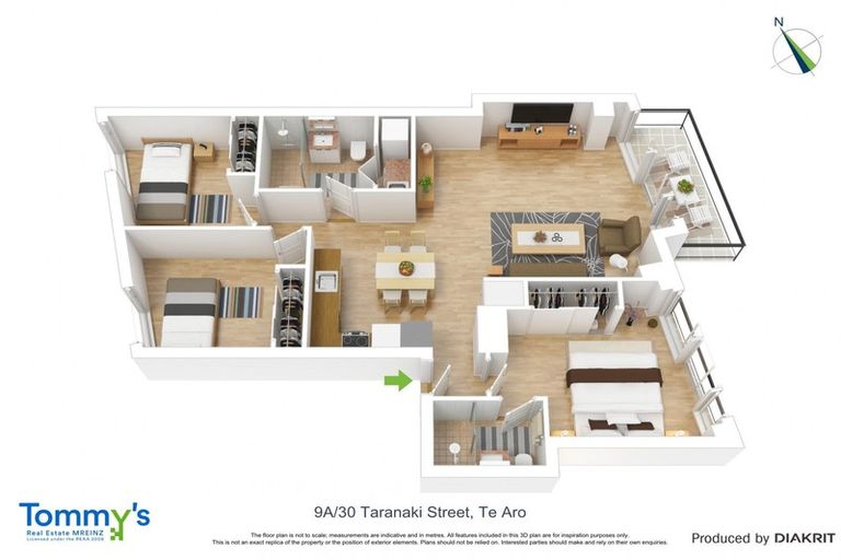 Photo of property in Elevate, 9/30a Taranaki Street, Te Aro, Wellington, 6011