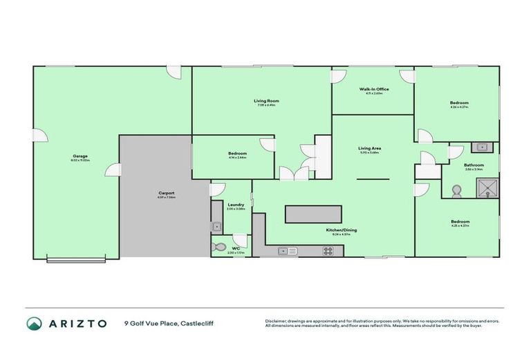 Photo of property in 9 Golf Vue Place, Castlecliff, Whanganui, 4501