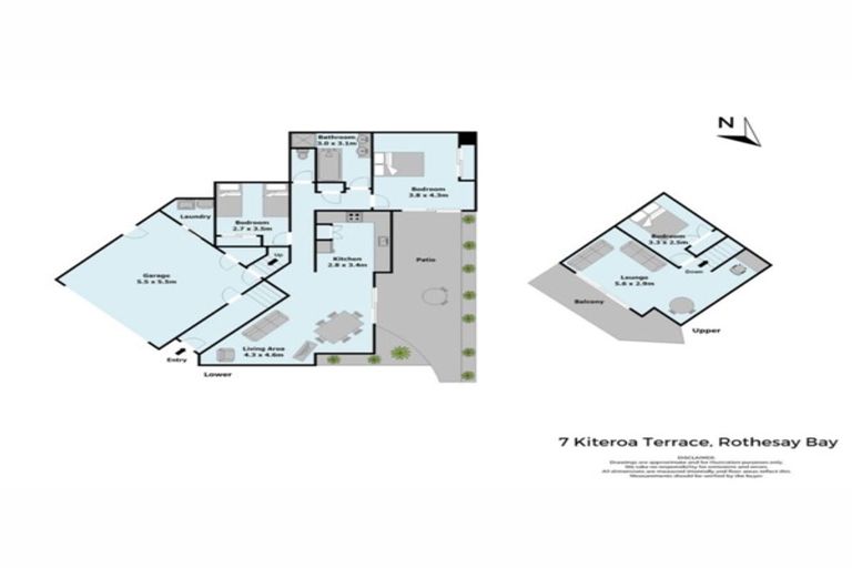 Photo of property in 1/5 Masterton Road, Rothesay Bay, Auckland, 0630