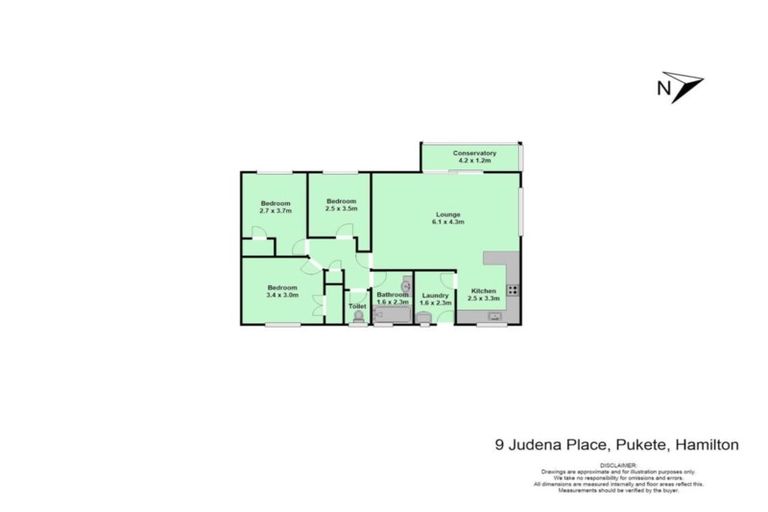 Photo of property in 9 Judena Place, Pukete, Hamilton, 3200