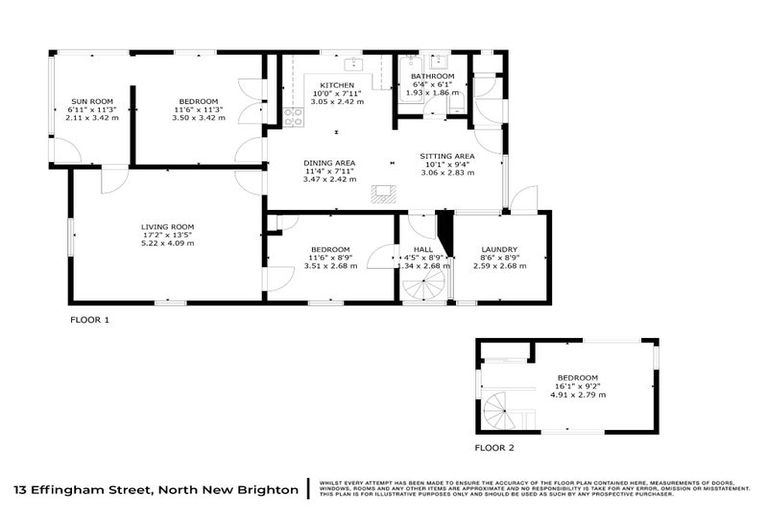 Photo of property in 13 Effingham Street, North New Brighton, Christchurch, 8083