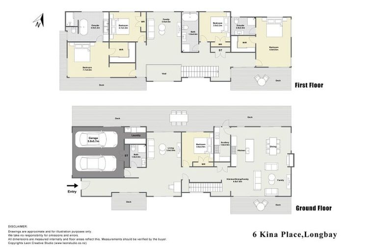 Photo of property in 6 Kina Place, Long Bay, Auckland, 0630