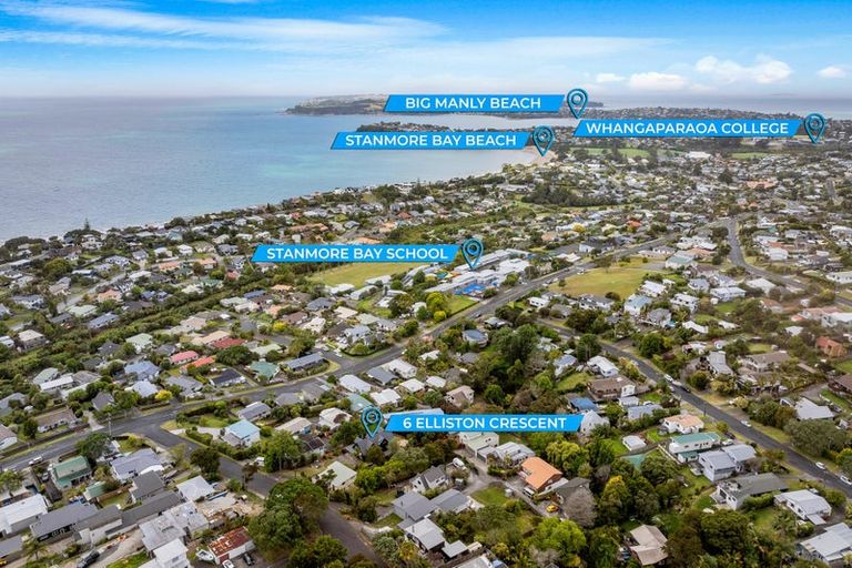 Photo of property in 6 Elliston Crescent, Stanmore Bay, Whangaparaoa, 0932