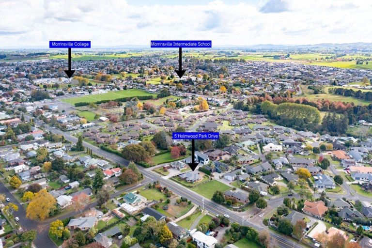 Photo of property in 5 Holmwood Park Drive, Morrinsville, 3300