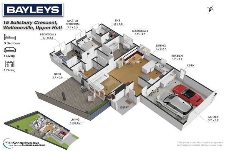 Photo of property in 15 Salisbury Crescent, Wallaceville, Upper Hutt, 5018