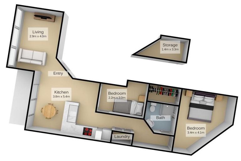 Photo of property in 24/391 Victoria Street, Hamilton Central, Hamilton, 3204