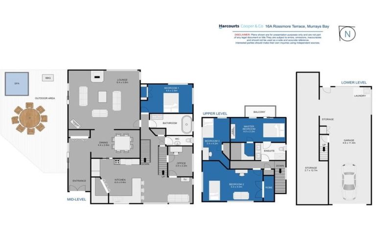 Photo of property in 1/16 Rossmore Terrace, Murrays Bay, Auckland, 0630