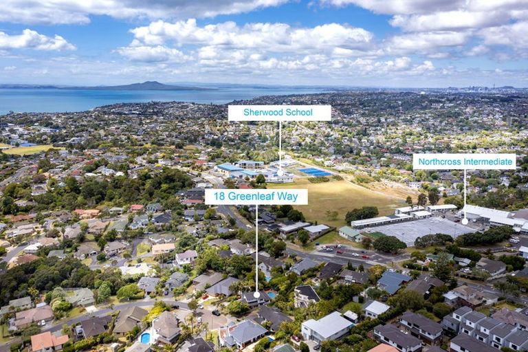 Photo of property in 18 Greenleaf Way, Northcross, Auckland, 0630