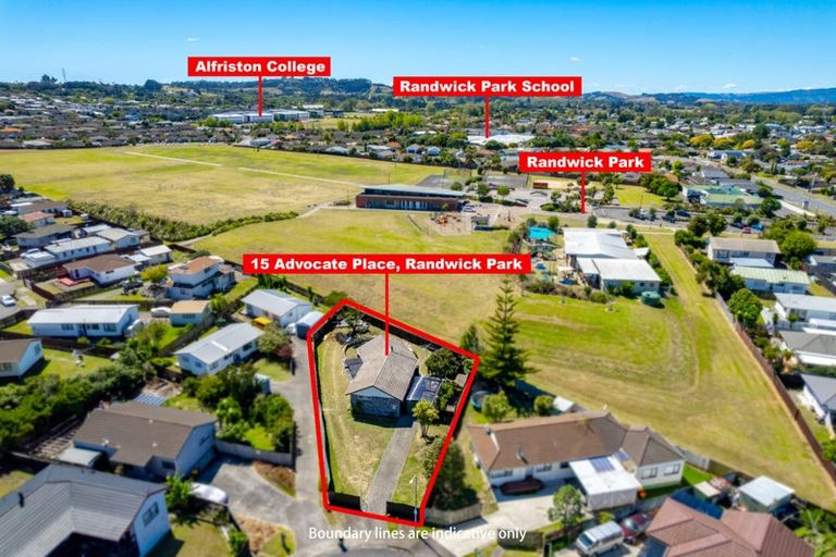Photo of property in 15 Advocate Place, Randwick Park, Auckland, 2105