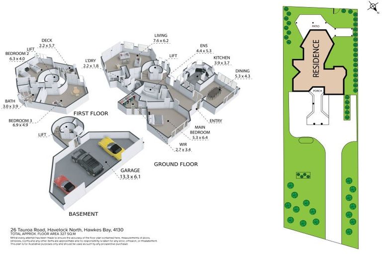 Photo of property in 26 Tauroa Road, Havelock North, 4130