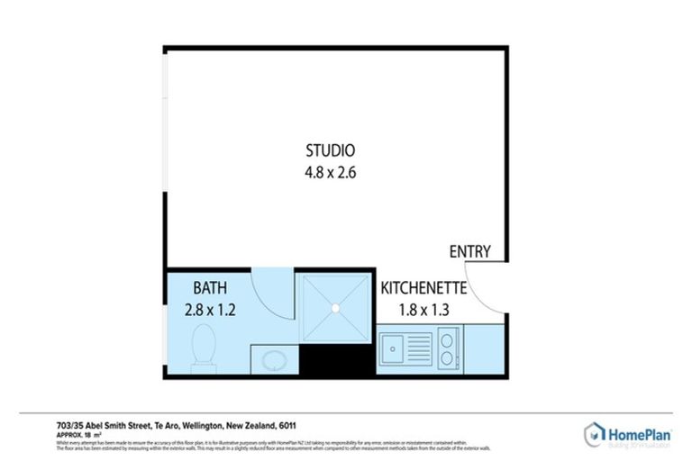 Photo of property in Southern Cross Apartments, 703/35 Abel Smith Street, Te Aro, Wellington, 6011