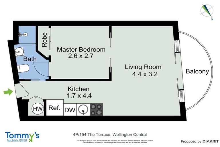 Photo of property in Atrium Towers, 4p/154 The Terrace, Wellington Central, Wellington, 6011