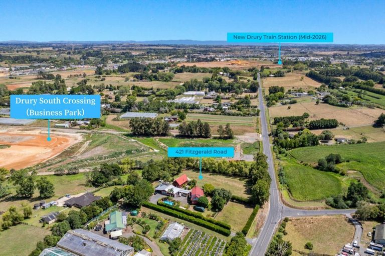 Photo of property in 421 Fitzgerald Road, Drury, 2577