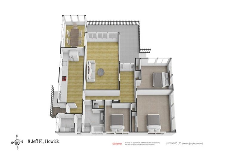 Photo of property in 8 Jeff Place, Howick, Auckland, 2014