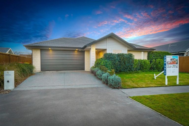 Photo of property in 4 Caracara Place, Rolleston, 7615