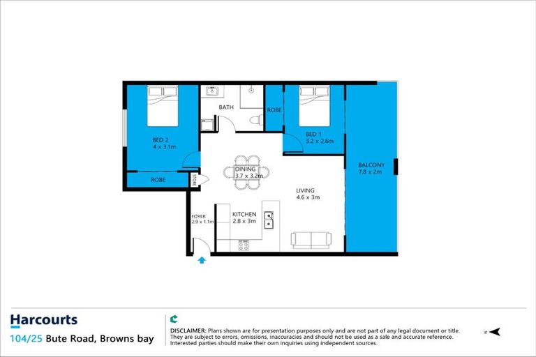 Photo of property in 104/25 Bute Road, Browns Bay, Auckland, 0630