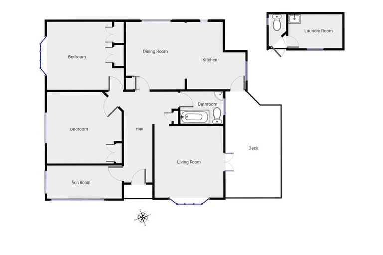 Photo of property in 2 Earl Street, Hillsborough, Christchurch, 8022