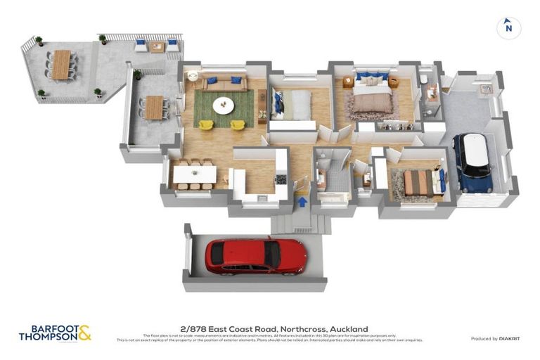 Photo of property in 2/878 East Coast Road, Northcross, Auckland, 0630