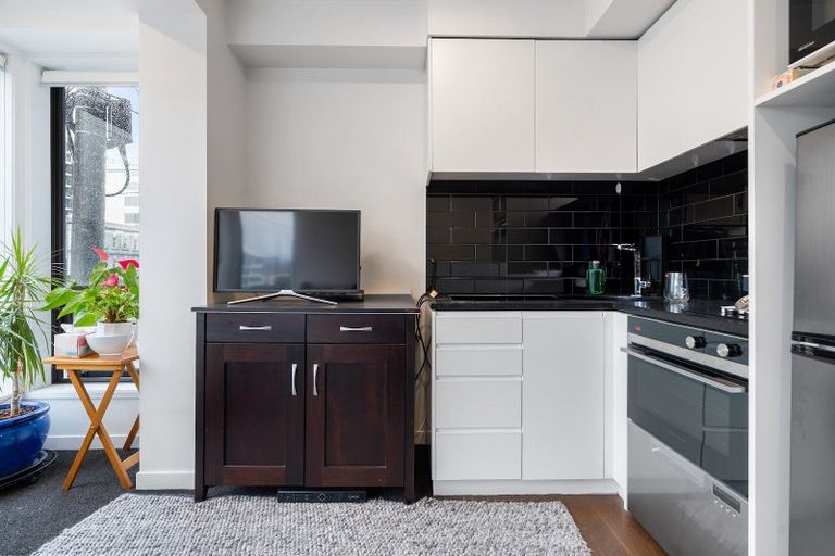 Photo of property in Alpha Apartments, 204/4 Elizabeth Street, Mount Victoria, Wellington, 6011