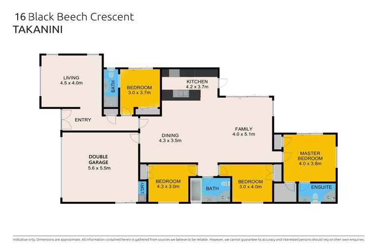 Photo of property in 16 Black Beech Crescent, Takanini, 2110