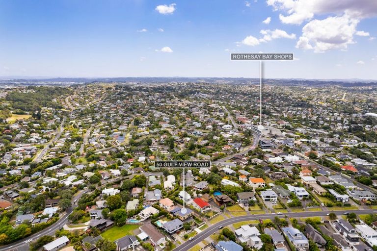 Photo of property in 50 Gulf View Road, Murrays Bay, Auckland, 0630