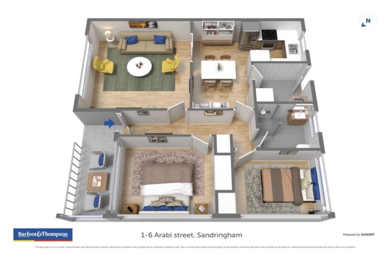 Photo of property in 1/6 Arabi Street, Sandringham, Auckland, 1041