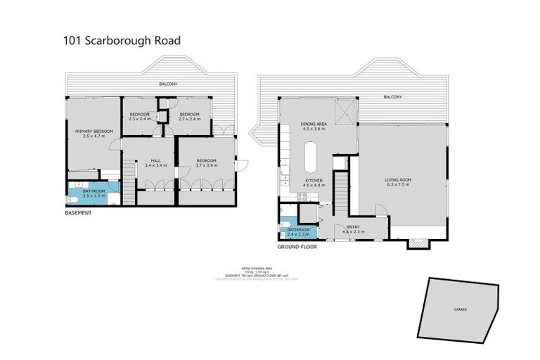 Photo of property in 101 Scarborough Road, Scarborough, Christchurch, 8081