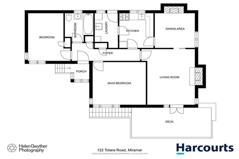 Photo of property in 122 Totara Road, Miramar, Wellington, 6022