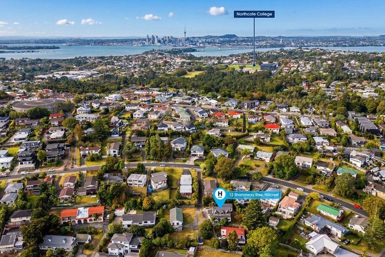 Photo of property in 1/12 Shanaway Rise, Hillcrest, Auckland, 0627