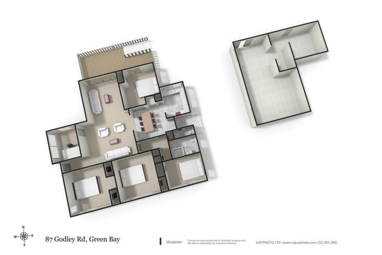 Photo of property in 87 Godley Road, Green Bay, Auckland, 0604