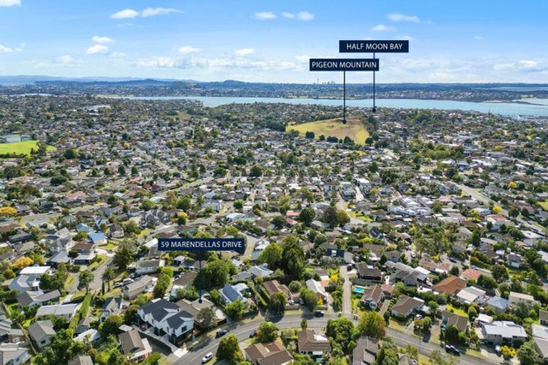 Photo of property in 59 Marendellas Drive, Bucklands Beach, Auckland, 2014