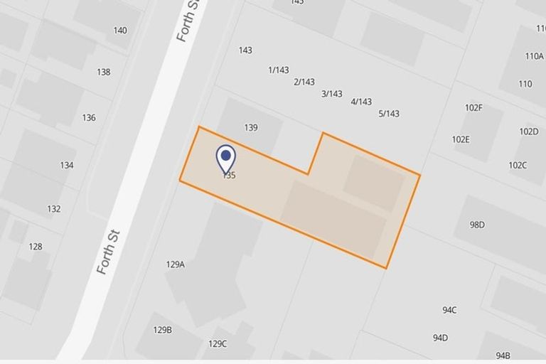 Photo of property in 1/135 Forth Street, North Dunedin, Dunedin, 9016