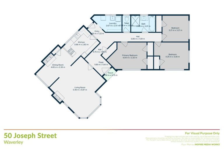 Photo of property in 50 Joseph Street, Waverley, Invercargill, 9810