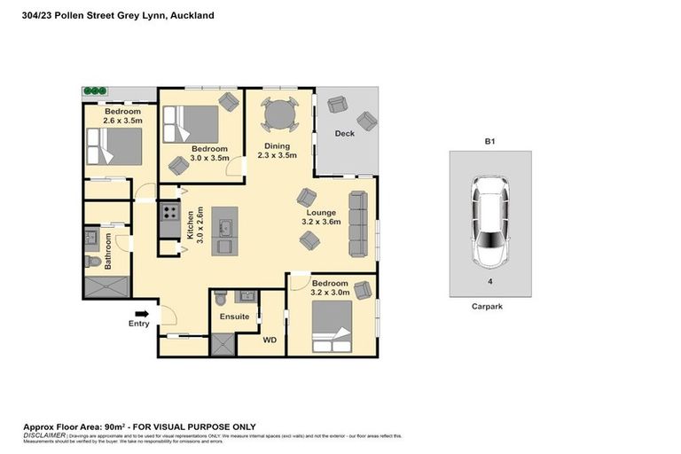 Photo of property in 404/23a Pollen Street, Grey Lynn, Auckland, 1021