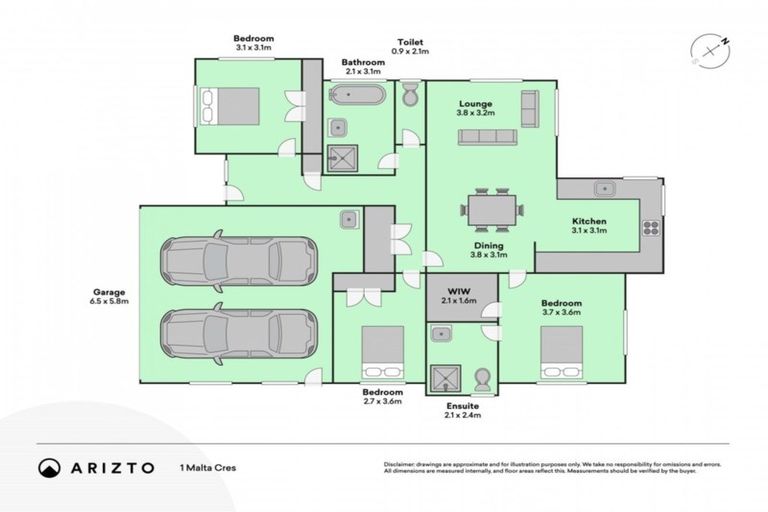 Photo of property in 1 Malta Crescent, Katikati, 3129