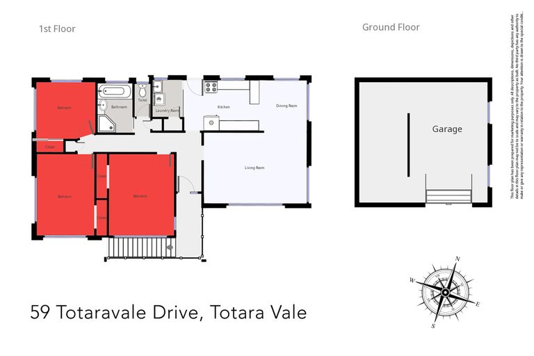Photo of property in 59 Totaravale Drive, Totara Vale, Auckland, 0629