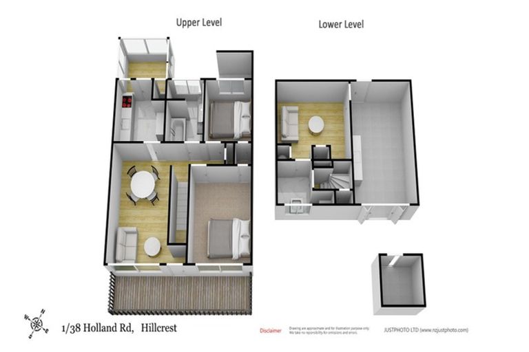 Photo of property in 1/38 Holland Road, Hillcrest, Auckland, 0627