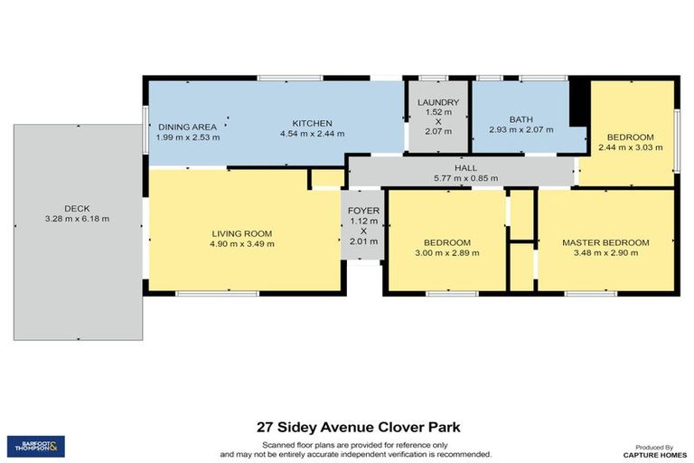 Photo of property in 27 Sidey Avenue, Clover Park, Auckland, 2019