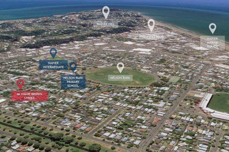 Photo of property in 46 Vigor Brown Street, Napier South, Napier, 4110