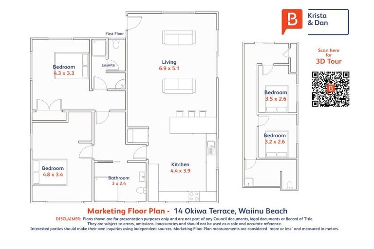 Photo of property in 14 Okiwa Terrace, Waiinu Beach, Whanganui, 4588