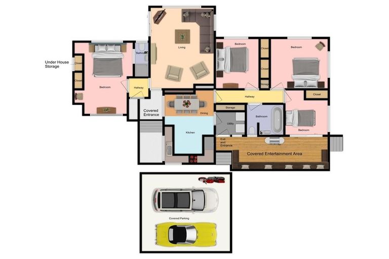 Photo of property in 12 Peterhouse Place, West Harbour, Auckland, 0618