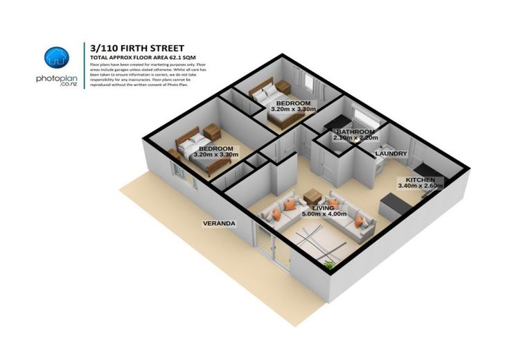 Photo of property in 3/110 Firth Street, Hamilton East, Hamilton, 3216