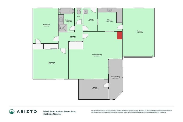 Photo of property in 2/508 Saint Aubyn, Hastings, 4122