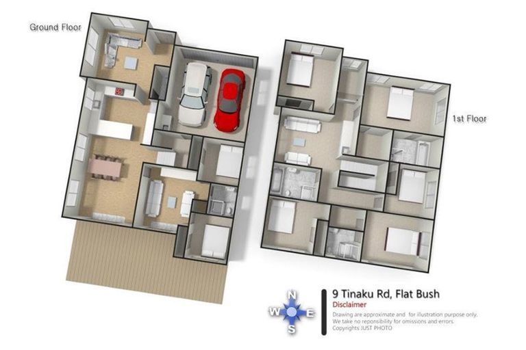 Photo of property in 9 Tinaku Road, Flat Bush, Auckland, 2019