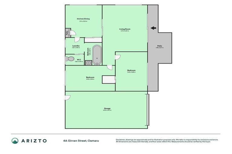 Photo of property in 4a Girvan Street, Oamaru North, Oamaru, 9400