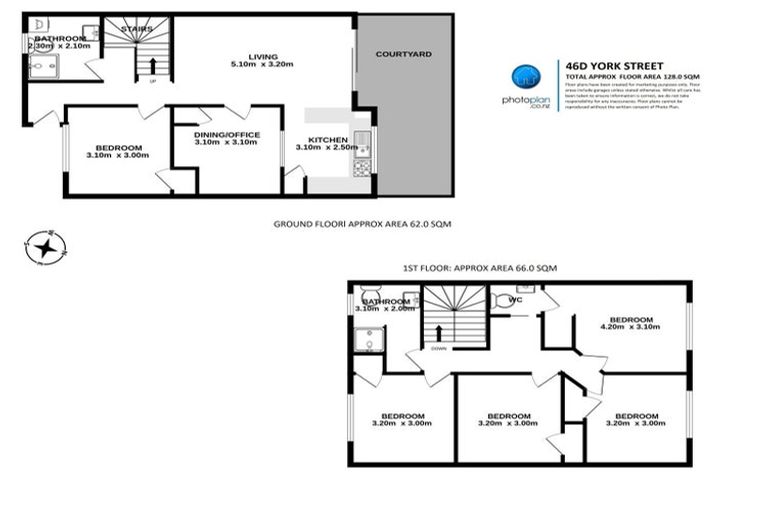 Photo of property in 46d York Street, Hamilton East, Hamilton, 3216